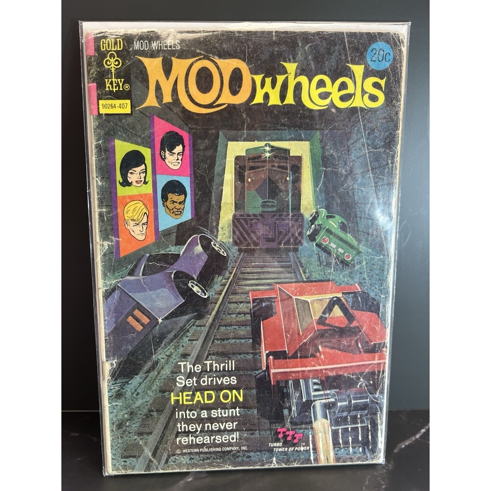 Vintage Comic‎ Book MOD WHEELS #13 1974 Rare